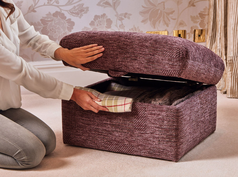 Sherborne Sherborne Stool/Box In Fabric