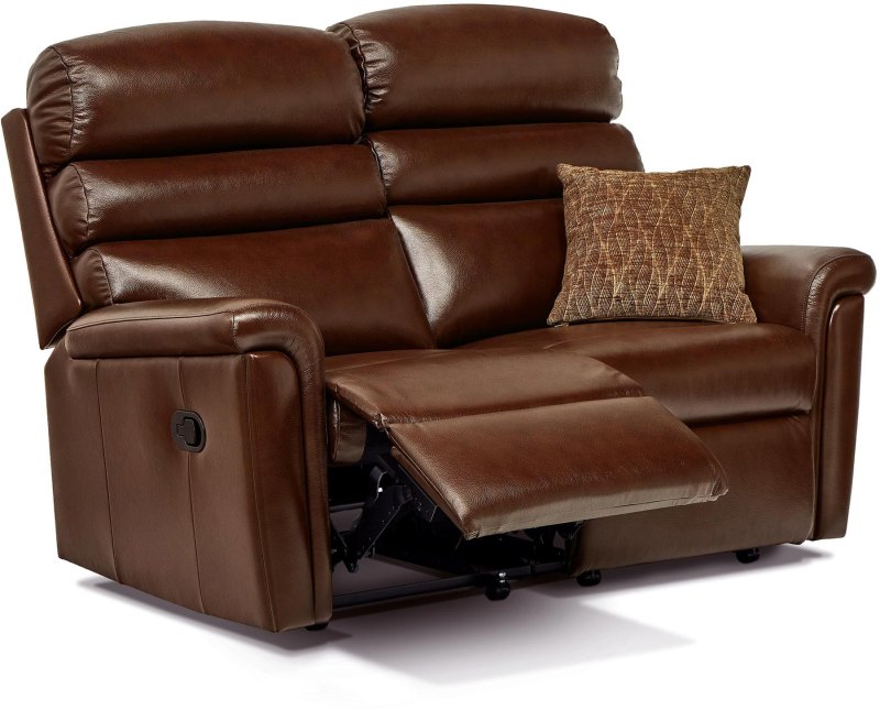 Sherborne Sherborne Comfi-sit 2-Seater Manual Reclining Settee in Leather