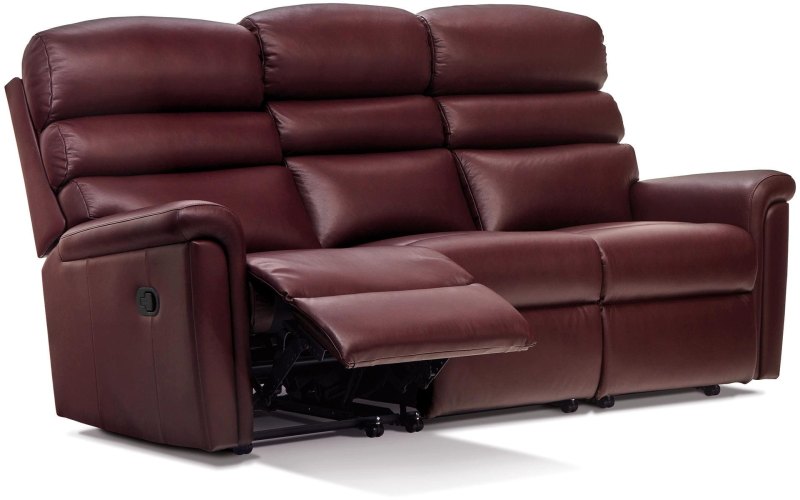 Sherborne Sherborne Comfi-sit 3 Seater Powered Reclining Settee In Leather