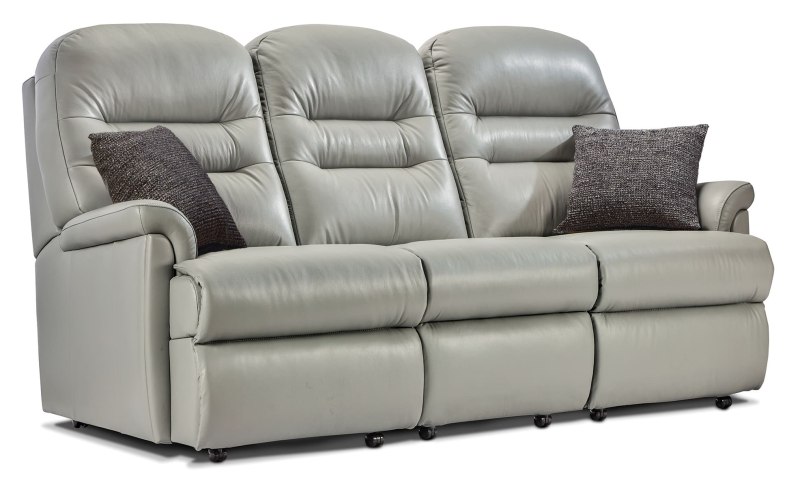 Sherborne Sherborne Keswick 3-Seater Fixed Settee in Leather