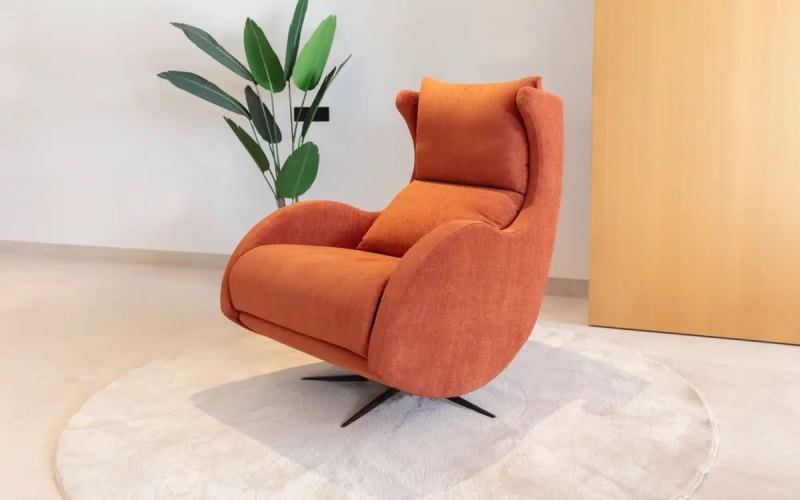 Fama Fama Lenny Relax Electric Armchair in Series 6 Fabric
