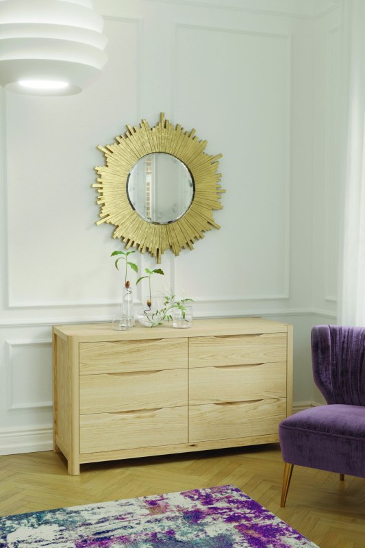 Peter Betteridge Collection Stockholm Wide 6 Drawer Dressing Chest