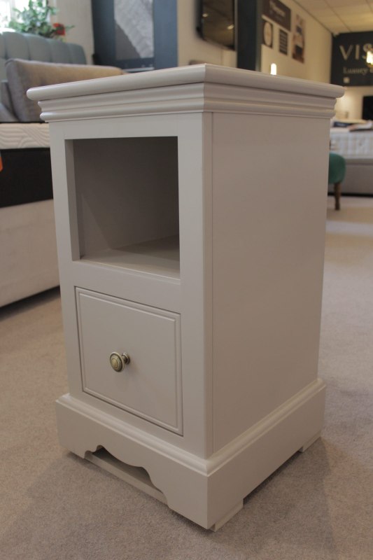 Peter Betteridge Collection Ex-Display Inspiration Small One Drawer Open Shelf Bedside