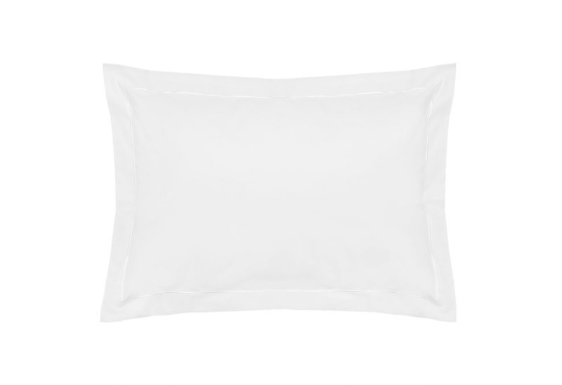 Belledorm Belledorm 200TC Cotton/Polyester White Oxford Pillowcase Standard