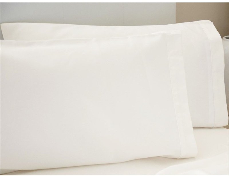 Belledorm Belledorm 400TC Egyptian Cotton Sateen Ivory Standard Housewife Pillowcase