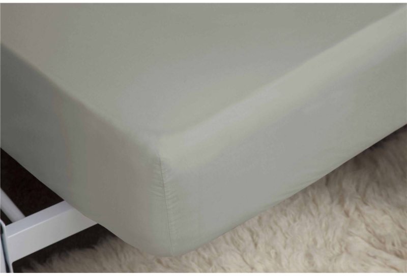 Belledorm Belledorm 1000TC Egyptian Cotton Sateen Platinum Extra Deep 38cm Fitted Sheet
