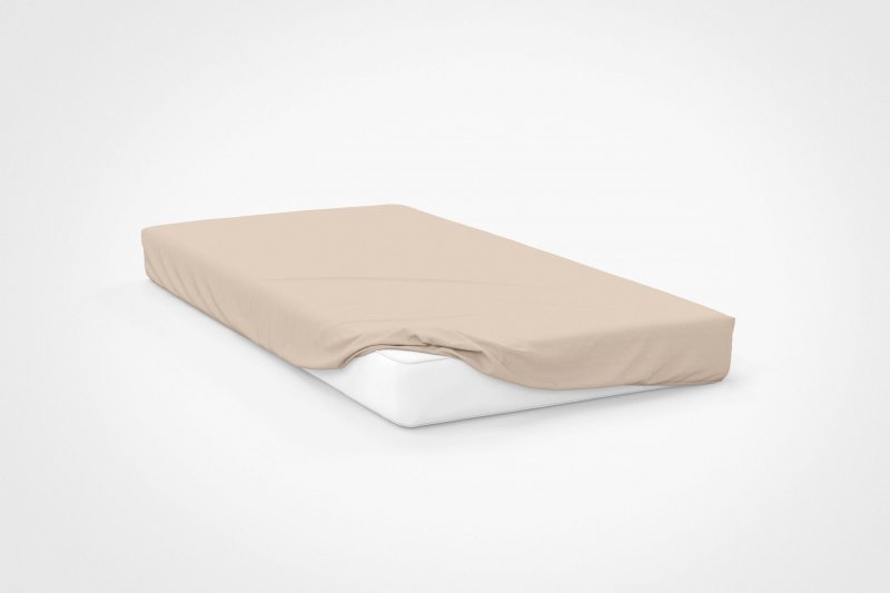 Belledorm Belledorm 200TC Cotton/Polyester Cream Extra Deep 38cm Fitted Sheet
