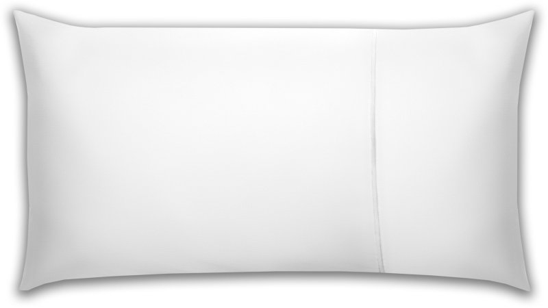 Belledorm Belledorm 450TC Extra Long White Housewife Pillowcase In Pima Cotton