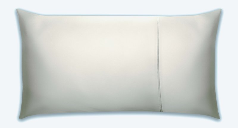 Belledorm Belledorm 450TC Extra Long Platinum Housewife Pillowcase In Pima Cotton