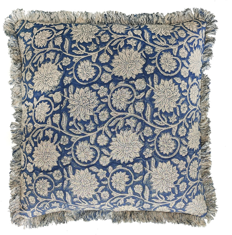 Malini Malini Dipika Indigo Cushion
