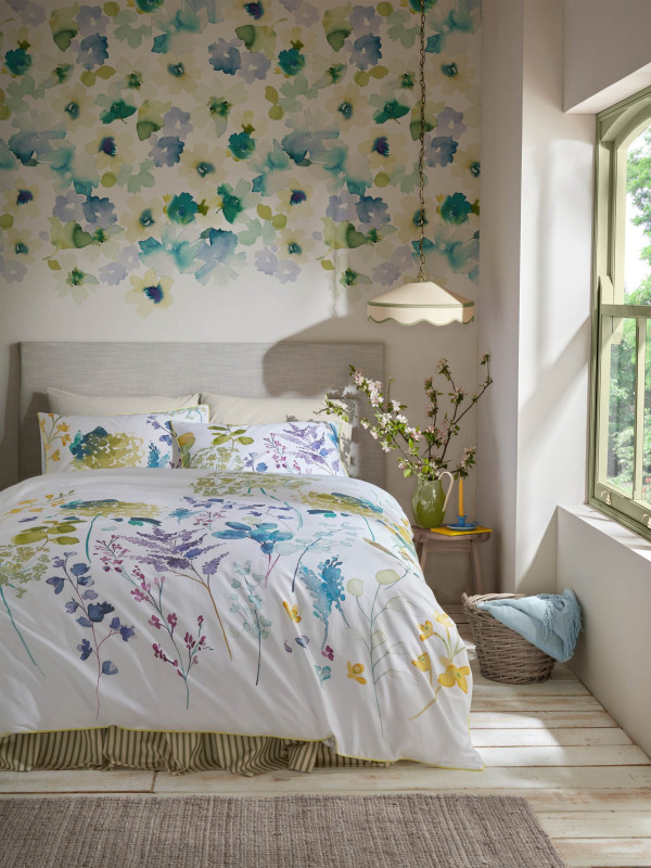 Bluebellgrey Bluebellgray Botanical Leaf Duvet Set
