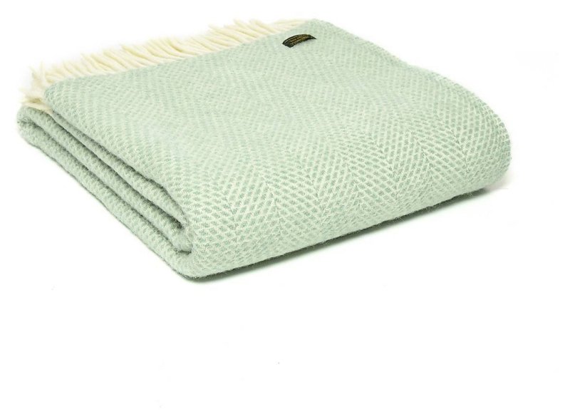 Tweedmill Tweedmill Wool Beehive Throw Ocean