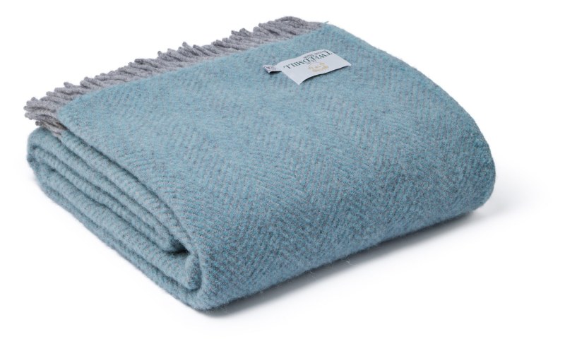 Tweedmill Tweedmill Wool Extra Large Beehive Spearmint and Grey