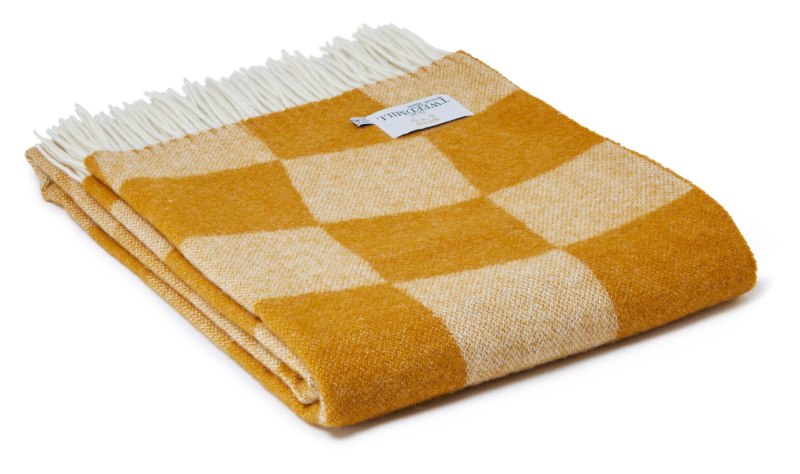 Tweedmill Tweedmill Wool Bijou Throw Gold