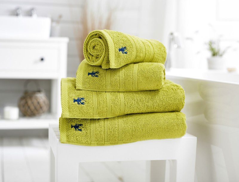 Lobster Creek Lobster Creek Kaleidoscope Lime Towel Collection