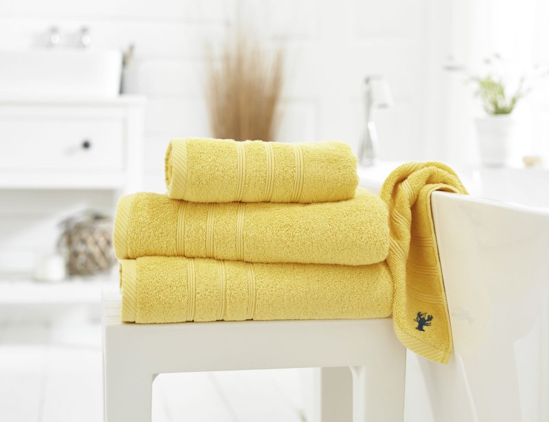 Lobster Creek Lobster Creek Kaleidoscope Yellow Towel Collection