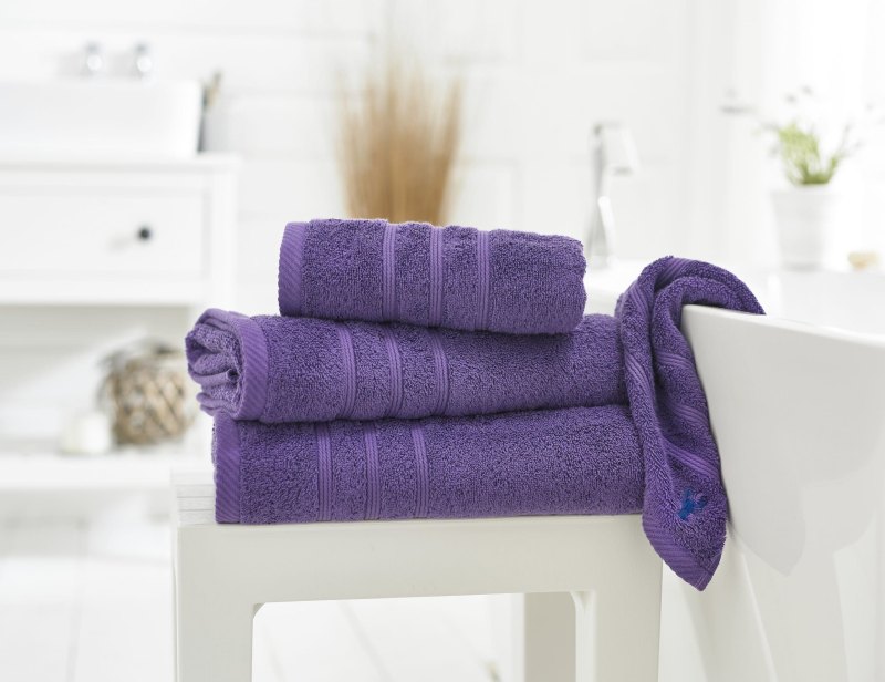 Lobster Creek Lobster Creek Kaleidoscope Purple Towel Collection