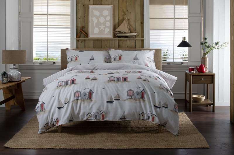Lobster Creek Lobster Creek Sheringham Beach Huts Duvet Set