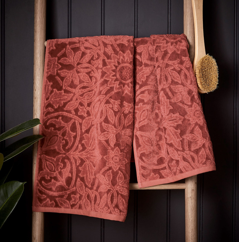 Morris & Co Morris & Co St James Red Towels