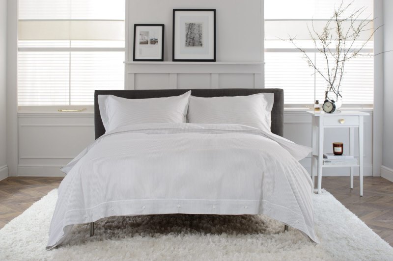 The Lyndon Company The Lyndon Company Southport Grey Duvet Set