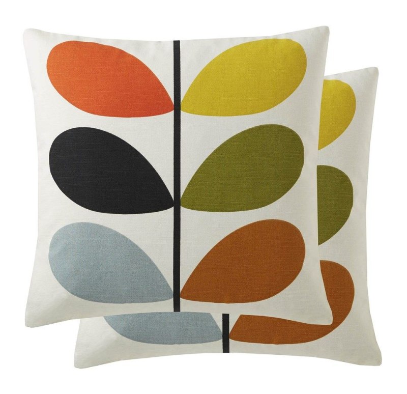 Orla Kiely Orla Kiely Multi Stem Multi Feather Filled Cushion