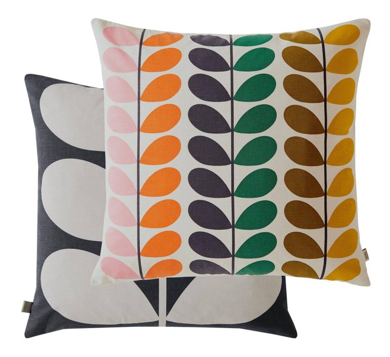 Orla Kiely Orla Kiely Duo Stem Multi Feather Filled Cushion