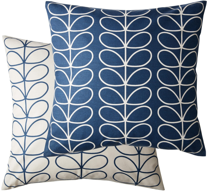 Orla Kiely Orla Kiely Small Linear Stem Whale Cushion