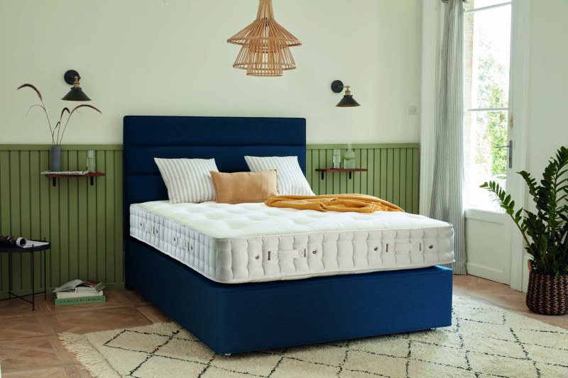 Hypnos Hypnos Orthos Support 6 Deep Pocket Sprung Firm Edge Divan Set In Promotional Fabric