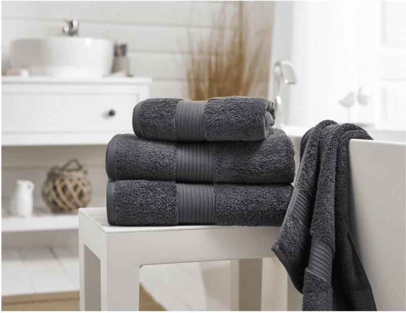 Deyongs Deyongs Bliss Pima Cotton Carbon Towels