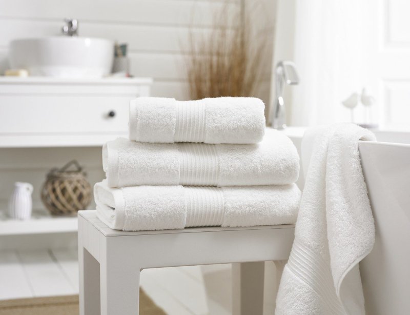 Deyongs Deyongs Bliss Pima Cotton White Towels