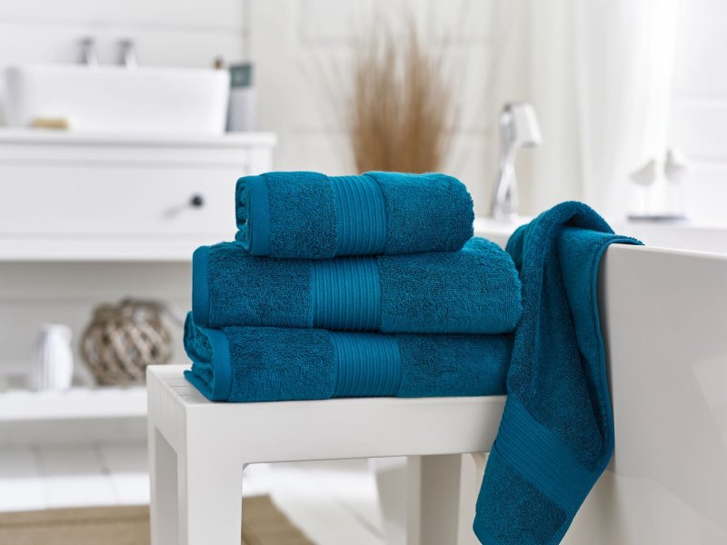 Deyongs Deyongs Bliss Pima Cotton Lagoon Towels