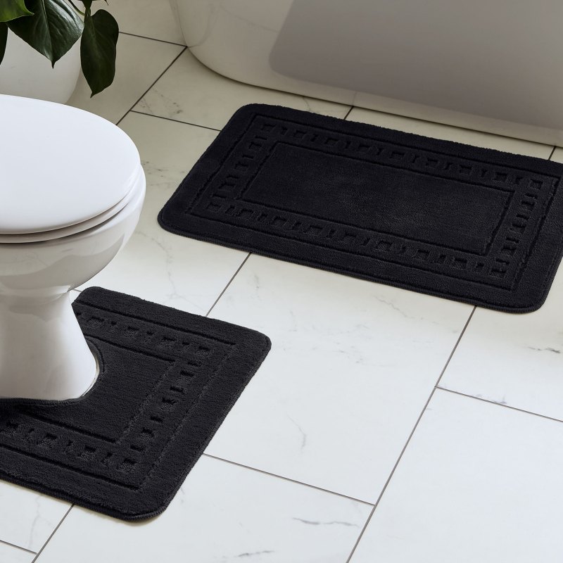 Catherine Lansfield Catherine Lansfield Armoni Bath Set in Black
