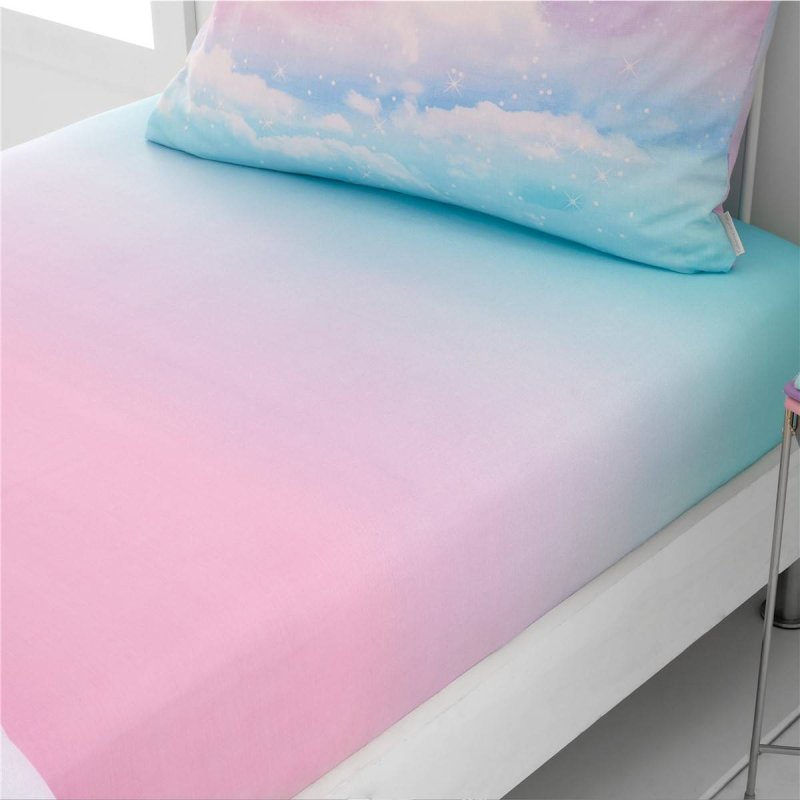 Catherine Lansfield Catherine Lansfield Ombre Rainbow Clouds Fitted Sheet