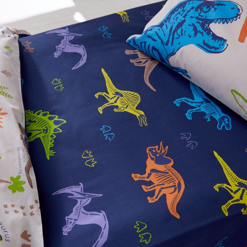 Catherine Lansfield Catherine Lansfield Prehistoric Dinosaurs Fitted Sheet