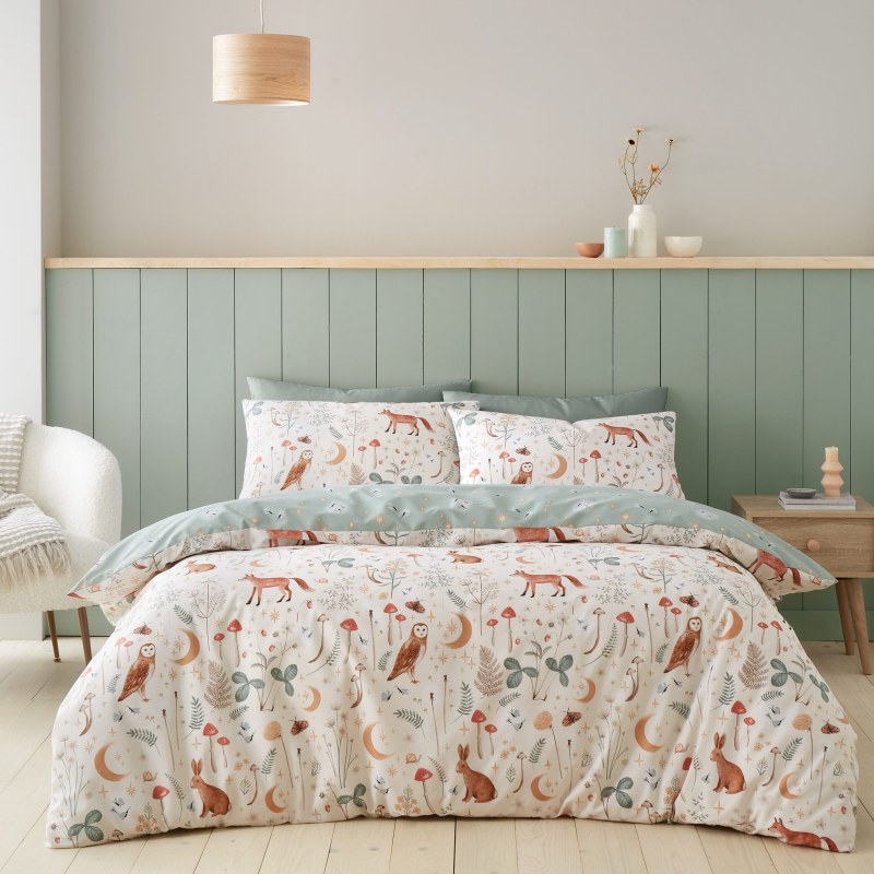 Catherine Lansfield Catherine Lansfield Enchanted Twilight Natural Duvet Set