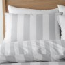 Catherine Lansfield Catherine Lansfield Cove Stripe Silver Duvet Set