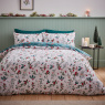 Catherine Lansfield Catherine Lansfield Brushed Holly & Mistletoe Duvet Set Double
