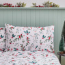 Catherine Lansfield Catherine Lansfield Brushed Holly & Mistletoe Duvet Set Double