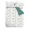 Catherine Lansfield Catherine Lansfield Brushed Holly & Mistletoe Duvet Set Double