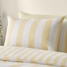 Catherine Lansfield Catherine Lansfield Cove Stripe Yellow Duvet Set