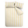 Catherine Lansfield Catherine Lansfield Cove Stripe Yellow Duvet Set