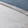 Catherine Lansfield Catherine Lansfield Oxford Pinstripe Duvet Set in Navy