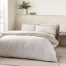 Catherine Lansfield Catherine Lansfield Oxford Pinstripe Duvet Set in Natural