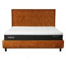 Tempur Tempur Arc Static Disc Bed with Quilted Headboard