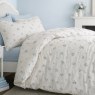 37769 VINTAGE ROSEBUD LACE BLUE DUVET SET IMAGE 2