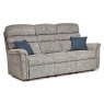 Sherborne Sherborne Comfi-sit 3-Seater Fixed Settee In Fabric