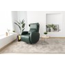 Fama Fama Kim Electric Relax Armchair in Dalmata Leather
