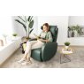 Fama Fama Kim Electric Relax Armchair in Dalmata Leather