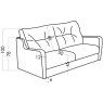 Fama Fama Rudy Sofa Bed - Promotional Fabric Range