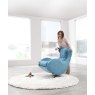 Fama Fama Lenny Swivel Rocker Chair In Series 6 Fabric